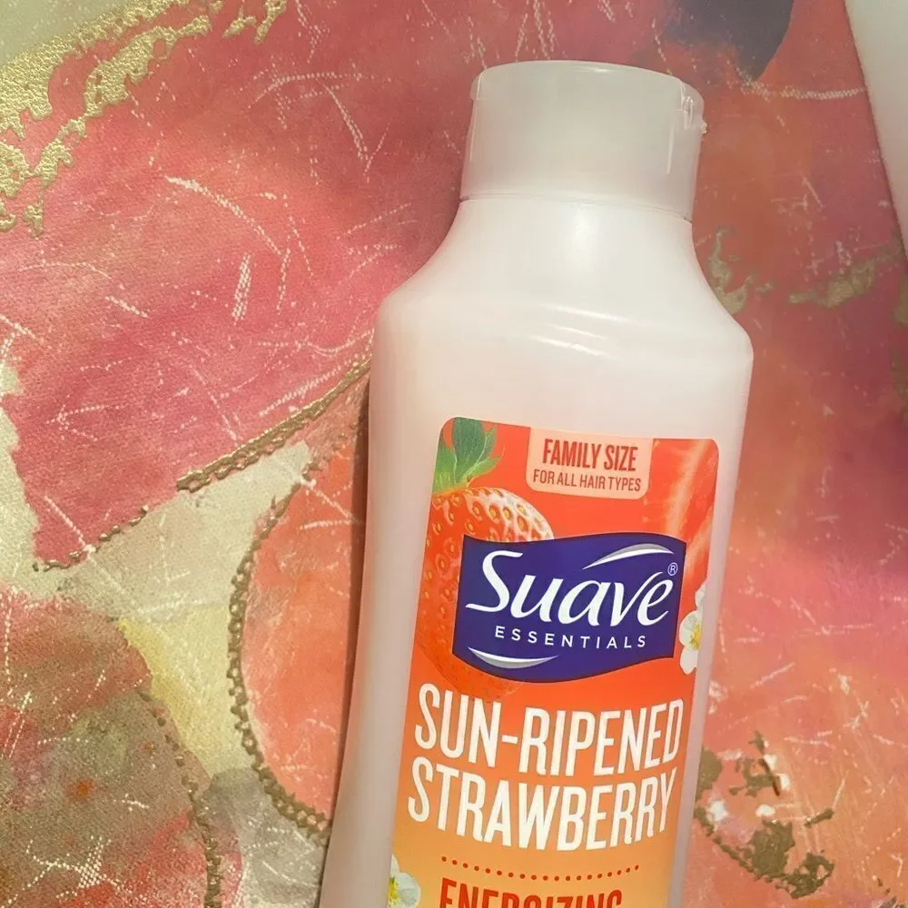 🔥 Suave Conditioner, Energizing, Sun-Ripened Strawberry, Family Size 22.5FL.OZ